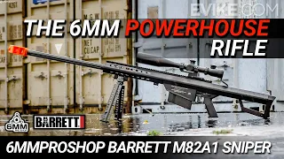 The 6mm Powerhouse Rifle - Barrett M82A1 Bolt Action Powered Airsoft Sniper Rifle