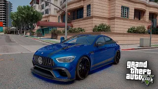 Mercedes AMG GT63 S Coupe +ЗВУК +ТЮНИНГ // САМАЯ ЛЕГКАЯ УСТАНОВКА // КАК УСТАНОВИТЬ МАШИНУ В GTA 5