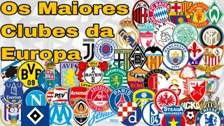 Os Maiores Times da EUROPA (ATUALIZADO 2020) - Los Mejores Equipos de EUROPA (ACTUALIZADO 2020)