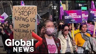 IWD 2022: Berlin rally opposes Russian aggression in Ukraine, Paris protests violence against women