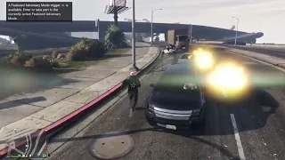 THIS CLOWN TRIED TO KILL ME FROM A JET!! GTAV