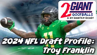 Troy Franklin WR Oregon - 2024 NFL Draft Profile Prospects