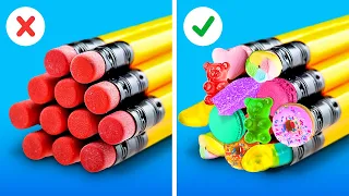 💡 Amazing School Hacks & DIYs You Need To Try! ✏️🏫