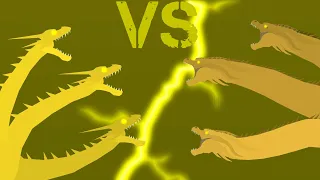 Titanus Monster Zero (2019) VS Heisei King Ghidorah (1991)