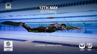 CMAS World Championship in Freediving - Kuwait 2023 - Day 4 - DYN