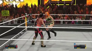 Bianca belair vs Gigi Dolin