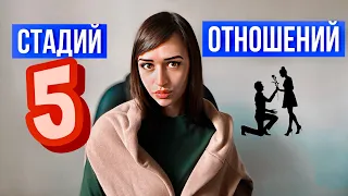 5 СТАДИЙ РАЗВИТИЯ ОТНОШЕНИЙ В КАЖДОЙ ПАРЕ #Отношения