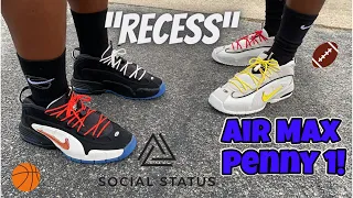 Unboxing the Social Status X Air Max Penny 1s "Recess" w/BobbyFresh28!