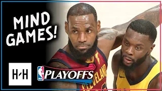 Lance Stephenson MIND GAMES with LeBron, Full Game 4 Highlights vs Cavaliers 2018 Playoffs - 11 Pts!