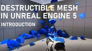 Introduction to Chaos Destructible Mesh in Unreal Engine 5 - Learn The Basics in 7 Minutes!