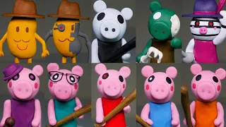 Making all Roblox Piggy Characters ➤ Part 1 ★ Polymer Clay Tutorial