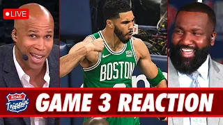 CELTICS CRAZY COMEBACK ON PACERS | GAME 3 LIVE REACTION w/ RICHARD JEFFERSON and KENDRICK PERKINS