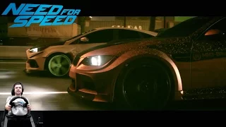 Борьба до самого конца на BMW M3 E92 NFS 2015/2016 на руле Fanatec Porsche 911 GT2