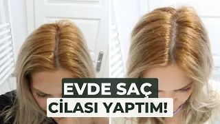 EVDE SAÇ CİLASI YAPIMI | İNTERNETTEN ÖĞRENİP YAPILIR MI?