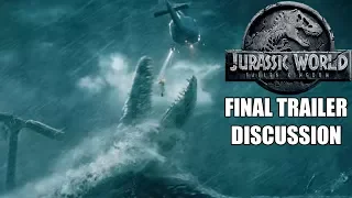 Jurassic World: Fallen Kingdom - Final Trailer Discussion - Too Much Information?