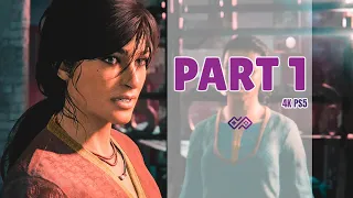 UNCHARTED LOST LEGACY - Walkthrough No Commentary - Part 1 [4K 30FPS PS5]