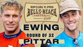 Ethan Ewing vs George Pittar | Rip Curl Pro Bells Beach 2024 -  Round of 32