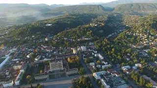 Aerial View Of Sukhumi Stock Video