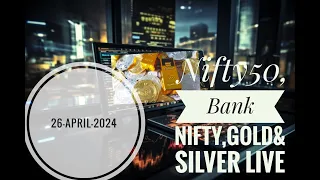 #marketresearch  26-April-2024 #live #viral #trending #earn#24kgoldn  #shorts #youtube #gold #silver