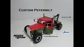 Custom Peterbilt By Jada | Fast And Furious Hobbs & Shaw Diecast Scale 1:24