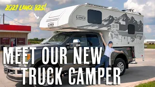 Purchasing Our New Truck Camper! A Lance 825