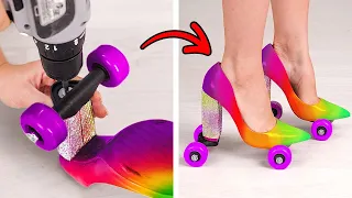 👠 🌈AMÉLIOREZ VOS TALONS ET DOMINEZ LE JEU DE LA MODE PRINTEMPS