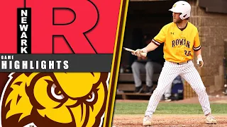 2024 Rowan Baseball vs. Rutgers-Newark | Game Highlights