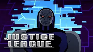 Darkseid traiciona y derrota a Brainiac | Justice League