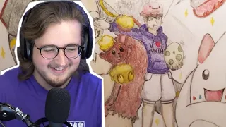 Purplecliffe Reacts to Fanart!