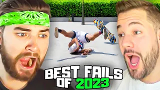 KingWoolz Reacts to FAILS OF THE YEAR SO FAR!! w/ Mike | 2023 Part 1