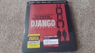 Django Unchained Blu-Ray Steelbook Unboxing!