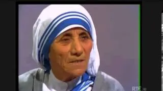 Mother Teresa of Calcutta on Irish Television, 1974