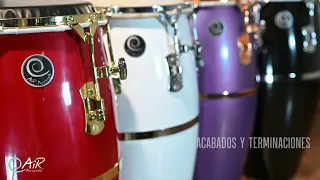 ☆ CONGAS, TUMBADORAS - PARCHE SINTÉTICO┃AIR PERCUSIÓN