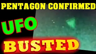 Leaked: Pentagon's UFO -BUSTED!