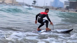 Kyosho RC Surfer 3 Electric Surfboard Unboxing and Quick Test