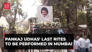 Pankaj Udhas funeral: Last journey begins, Pankaj Udhas to be laid to rest with state honours