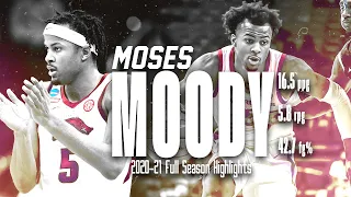 Moses Moody Arkansas 2020-21 Full Season Highlights | 16.5 PPG 5.8 RPG 42.7 FG% #Warriors