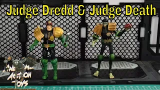 2000AD Judge Dredd and Judge Death 1:18 scale action figures by Hiya. Great releases.