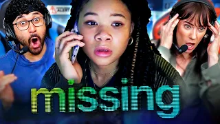 MISSING (2023) MOVIE IS F***ING WILD! MOVIE REACTION!! First Time Watching