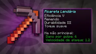 Como fazer a MELHOR PICARETA do Minecraft! - GUIA COMPLETO