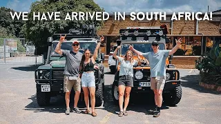 Picking up our Land Rover Defender Camper in South Africa | Travelling to Lesotho