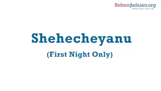 Learn the Blessing: Shehecheyanu for Hanukkah
