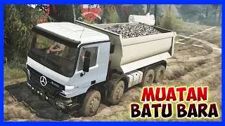 Truck Fuso Mercedes Benz Actros Antar Pesanan | Spintires MudRunner