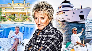 Rod Stewart Lifestyle | Net Worth, Fortune, Car Collection, Mansion...