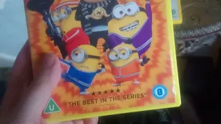 illumination minions movie current dvd collection