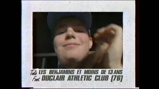 Telefoot novembre 1996 avec Gregory Wimbee qui a marqué un but contre Lens