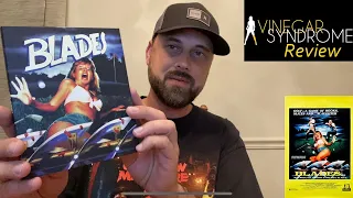 Blades (1989) Movie Review | Vinegar Syndrome | Jaws Parody | Horror-Comedy | Killer Lawnmower!!