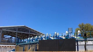 SeaWorld San Antonio Wave Breaker Weekly update 5-25-17(Coaster is on the tracks)