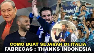 “Buat Merinding di Ruang Ganti COMO Thanks Indonesia” Cerita Fabregas & Henry Dibalik COMO Promosi