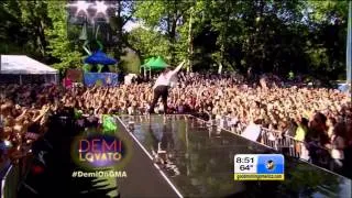 Demi Lovato in Good Morning America Concert Performance | LIVE 6-6-14